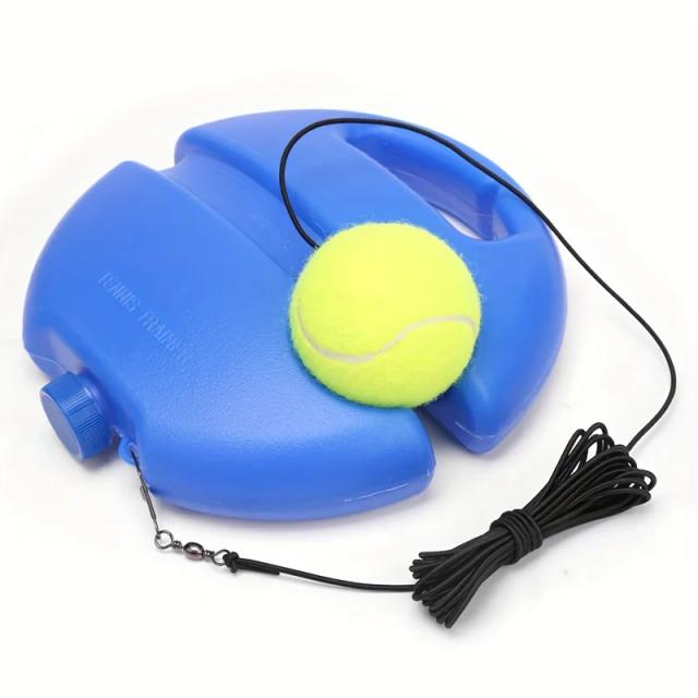Treinador de Tênis Rebounder para Iniciantes - Equipamento Ideal para Treinos Autônomos com Bola de Tênis