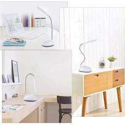 Luminária de mesa brilhante do escritório, Criativos para Estudo, Regulável, Estudo de Estudante, Leitura, Mesa de LED, Iluminação Interior - Image 2