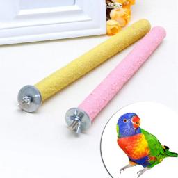 Bird Claw Beak Grinding Bar Brinquedos em pé Stick Papagaio Estação Pólo Papagaio Suporte de moagem de papagaio Acessório de gaiola Pássaro 1pc - Image 2