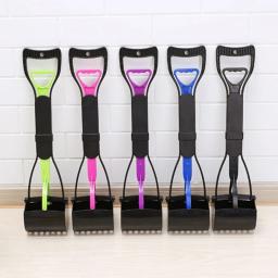 Colher portátil para cocô animais estimação, fácil uso para cães, coletor resíduos para uso externo - Image 1