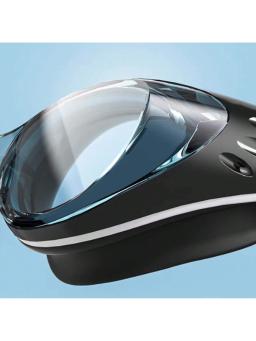 Óculos de natação anti-nevoeiro profissional para homens e mulheres, lente de proteção UV, impermeável, ajustável, silicone, adulto, piscina - Image 2