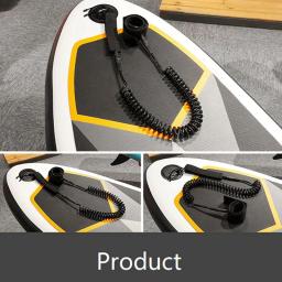 Prancha Coiled Leash, Corda de Surf Pé, Primavera Surfboard Leash, Acessórios Pulp Board, 10ft - Image 4