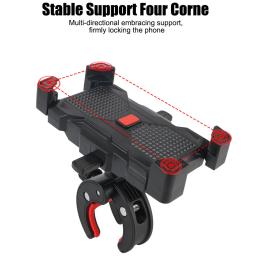 Suporte Do Telefone Da Motocicleta Ajustável, Suporte Giratório, Navegação GPS, DVR, Suporte Da Câmera, iPhone, Samsung, Huawei, Samsung, Xiaomi - Image 6