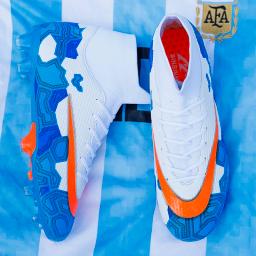 Oem superfly botas de futebol masculino esportes chuteiras sapatos de futebol ag crianças formadores tênis alta superior meia atlético pé bola sapatos homem - Image 3