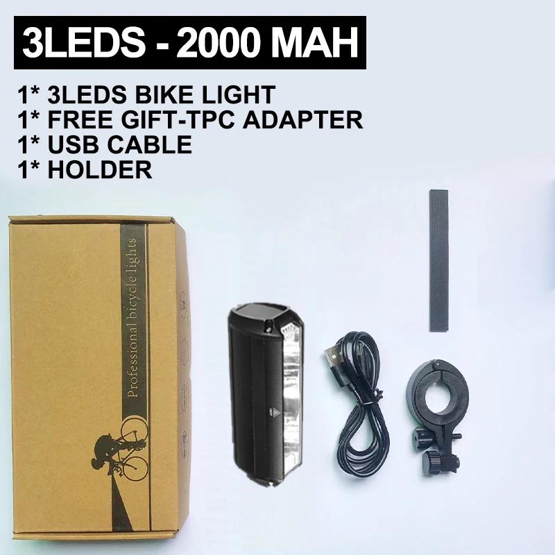 Fivemi 5led mtb luzes de bicicleta 10000mah recarregável luz lanterna ao ar livre ciclismo acessórios para scooter elétrico - Image 1