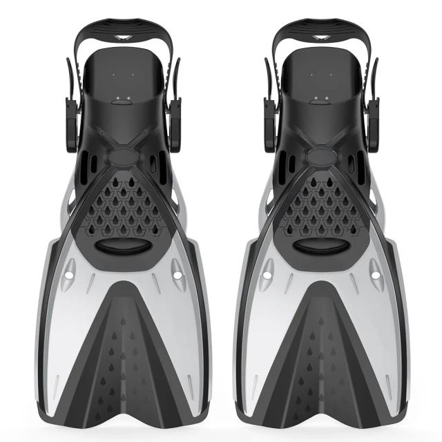 Nadadeiras de Mergulho Profissional Ajustáveis para Conforto e Performance em Esportes Aquáticos