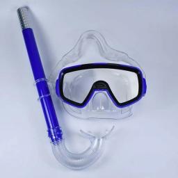 Mergulho Face Mirror com Sucção Tube Set, Snorkeling e Equipamentos de Natação, Grande Quadro Natação Óculos, Adulto e Crianças Swim - Image 3