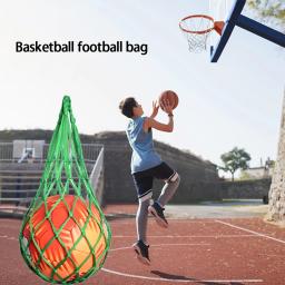 Nylon Net Bag para Basquete e Voleibol, Rede De Armazenamento Portátil, Saco De Rede De Esportes, Acessórios De Futebol - Image 2