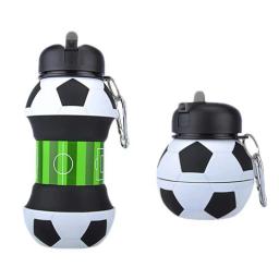 Garrafa de água dobrável para crianças, Copos Leakproof, Caneca portátil para esportes ao ar livre, Futebol, beisebol, tênis, golfe, escola - Image 3