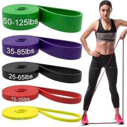 Faixas de resistência, faixas de exercício, faixas de assistência para puxar para cima, faixas de levantamento de peso para homens e mulheres, treinamento físico, treinos em casa - Image 1
