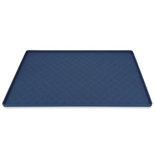 Tapete Antiderrapante Impermeável para Alimentação de Pets - Silicone para Comedouros de Gatos e Cães