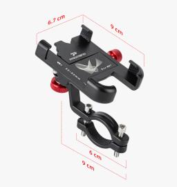 Suporte para montagem de telefone NEWBOLER MTB suporte para bicicleta 360° giratório ajustável de alumínio para bicicleta suporte para telefone antiderrapante suporte de ciclismo - Image 4