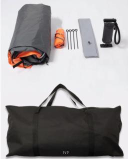 Barraca portátil com bomba inflável 210x195x130cm, dobrável e windproof camping equipamentos para uso ao ar livre - Image 6