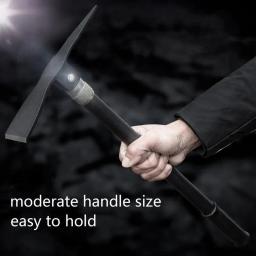 Pá dobrável com bolsa de transporte Leve Portátil Camping Pás Para Cavar Tacticall Pá Pickaxe Hoe Survival Tools Pá dobrável Pás de acampamento Pá de escavação tática com bolsa de transporte Ferramentas de sobrevivênci - Image 5