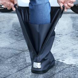 Impermeável ciclismo sapato cobre, tubo alto, ao ar livre, chuva, antiderrapante, motocicleta serviço de bolso, caminhadas sapatos, pesca, vadear, jogar água - Image 3