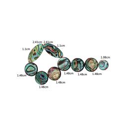 Natural saxofone Abalone Shell Key Set, Tenor, Alto, Soprano, Sax, instrumentos de sopro acessórios, 9pcs - Image 6