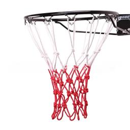 Basquete Hoop Mesh Net com Corrente de Aço Padrão, Linha de Nylon, Esportes ao ar livre, Encosto, Aro, Bola, Pum - Image 4