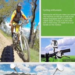 Câmera de esportes ao ar livre impermeável, mergulho Bike Recorder, panorâmica HD Screen, Mini Multi-Function Car Recorder,DV, 2" - Image 5