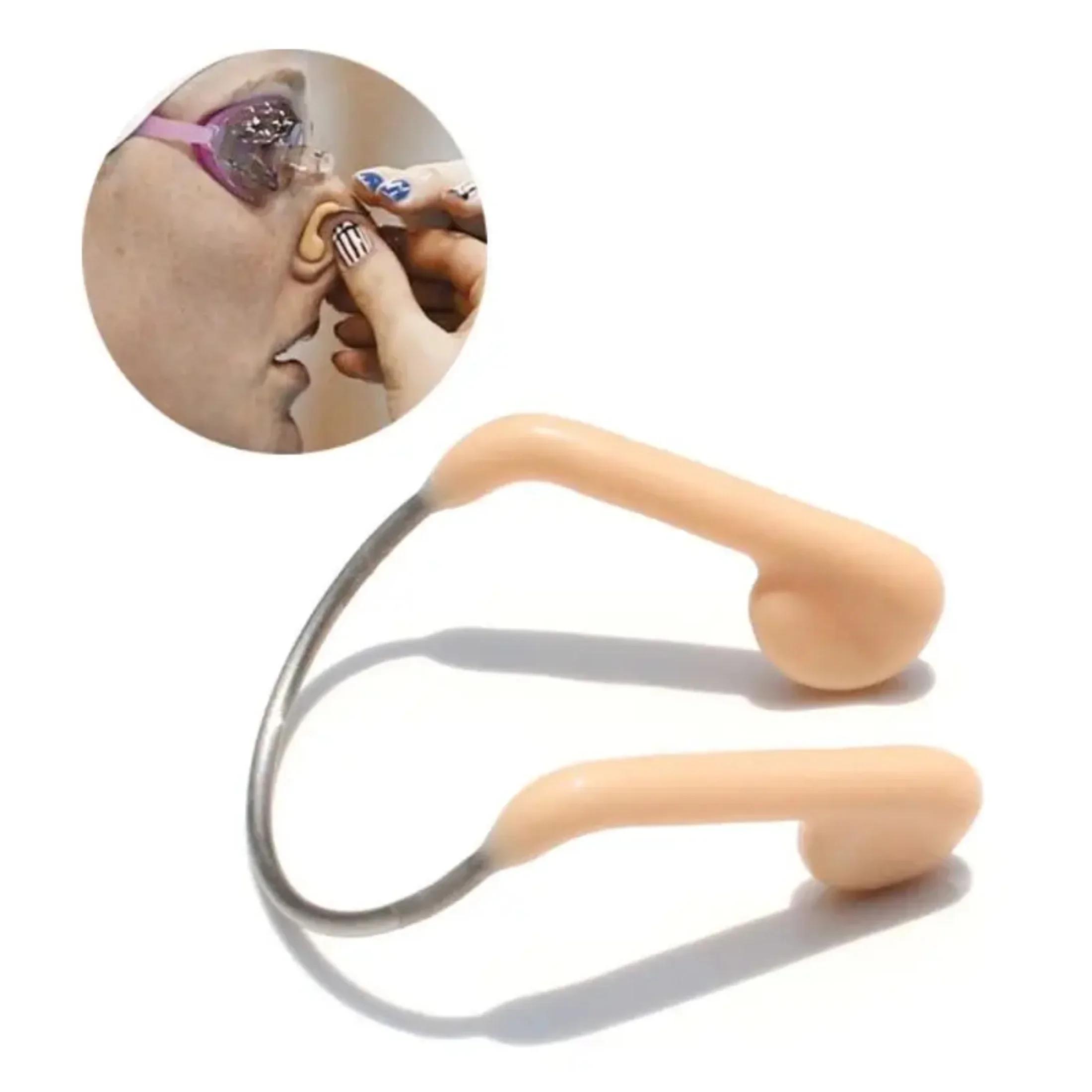 Natação nariz clipe almofada de silicone macio à prova dwaterproof água surf nariz plug protetor ajustável confortável unisex acessórios natação - Image 1