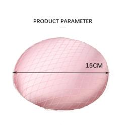 Bases Satin Fascinator, Boné Millinery Casamento, Acessórios para Cabelo DIY, Material Artesanal Festa Jantar, Base Fascinators, 15cm - Image 6