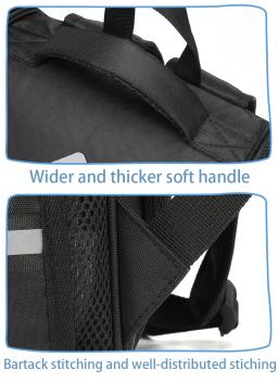 DIY Mochila Escolar com Multi Compartimento, Dois Tamanho Oppoções, Personalizado Sacos Personalizados, Suas Fotos Logo Image - Image 6