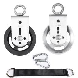 Liga De Alumínio Ou Cinta De Polia De Nylon, Kit De Carabiners, Equipamentos De Fitness, Pesos Em Casa, Exercício Workout Acessórios - Image 1