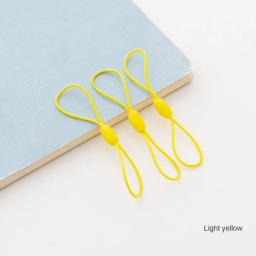 Corda Anti-Perda de Plástico, Mini Corda De Nylon, Corda Elástica em U-disk, Acessórios artesanais DIY - Image 3