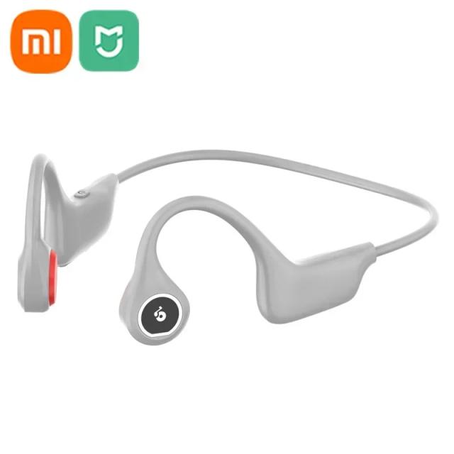 Fone de Ouvido Sem Fio de Condução Óssea Xiaomi com Microfone para Corrida e Ciclismo - Bluetooth Headset para Esportes
