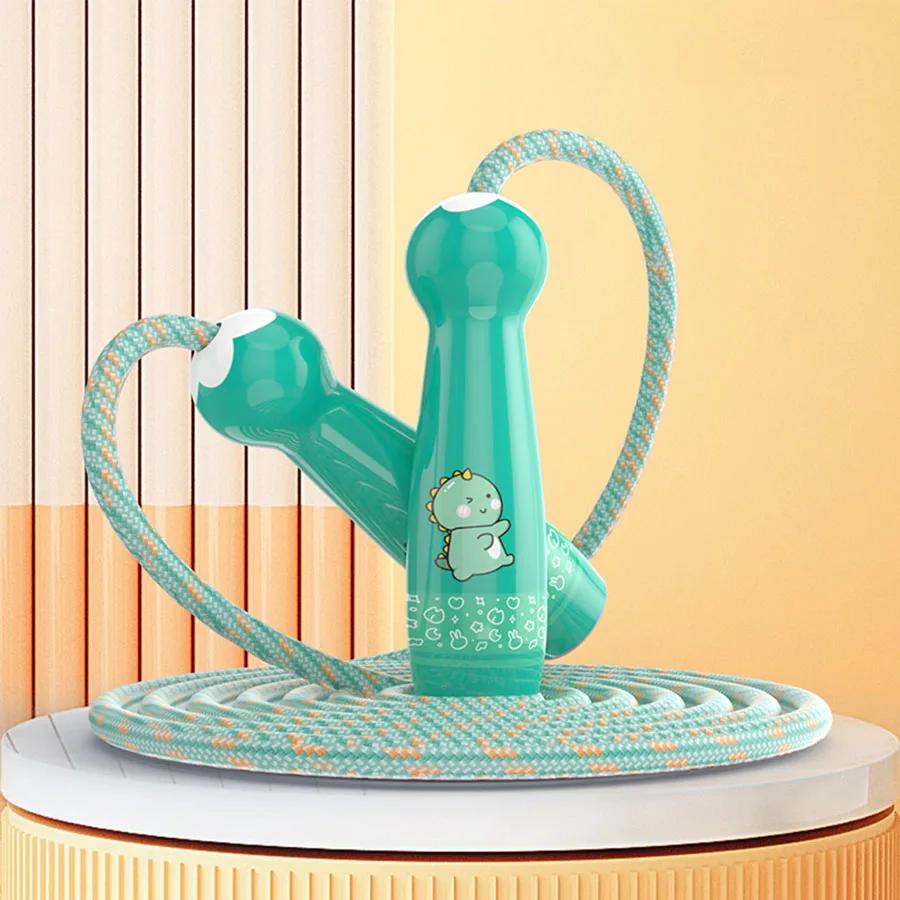 Corda de pular diy para crianças ajustável, treinamento de corda de pular para escola primária e jardim de infância, fornecimento de exercícios esportivos ao ar livre - Image 1