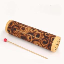 Requintado mão desenhada bambu tambor, Africano Rift tambor, instrumento de percussão profissional, cura Musical Yoga meditação - Image 1