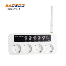 Gsm sms inteligente controle remoto interruptor de alimentação tomada jack 4 canal porto SC4-GSM-GT para controle temperatura água aquecimento - Image 1