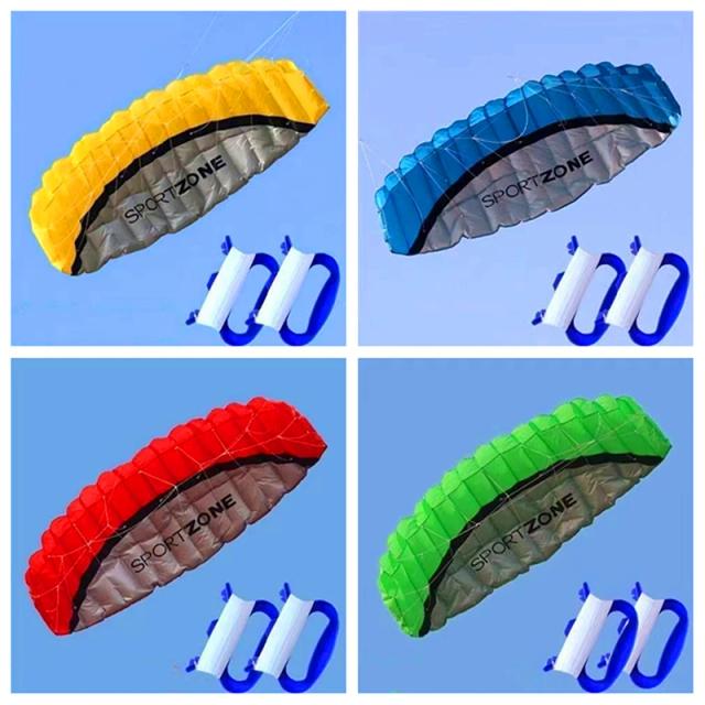 Frete Grátis: Pipa Dual Line de 250cm para Crianças - Kitesurf e Praia, Brinquedos Profissionais para Diversão ao Ar Livre