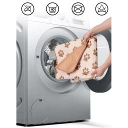 Tapete antiderrapante lavável e reutilizável de urina para Pet Dog, 4 camadas de fralda, Quick Absorb, Training Pee Pad, Acessórios para animais - Image 5