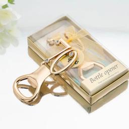Digital Ouro Abridor De Garrafas, Presentes De Festa De Aniversário De Casamento, Lembranças De Aniversário, 70ª Abridores De Cerveja, 70 Design, 12Pcs - Image 1
