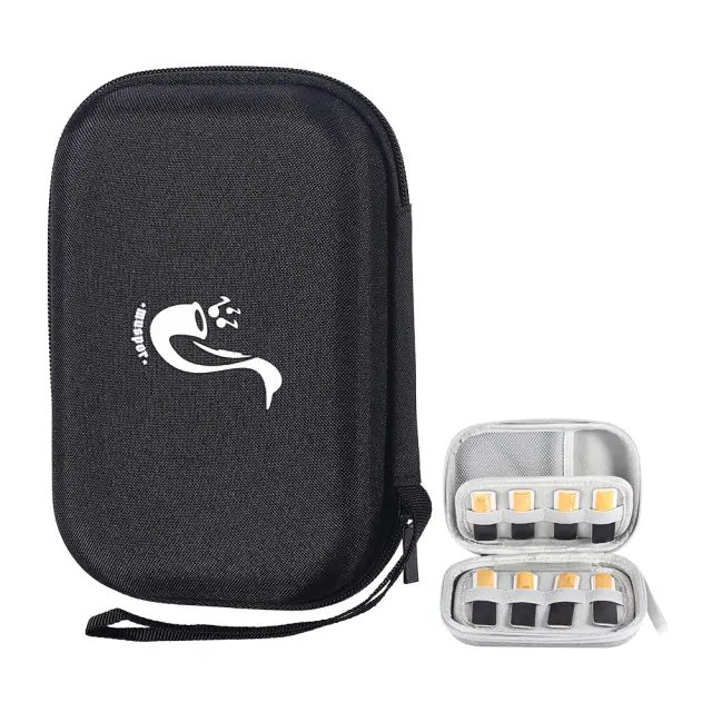 Caixa de Armazenamento Impermeável para Clarinete e Sax Alto com Pocket em Mesh e Material Rígido em EVA