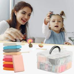 Argila de polímero, modelagem de argila para crianças diy starter kits, forno cozido modelo argila, não-tóxico, não-pegajoso, presente para crianças artistas - Image 3
