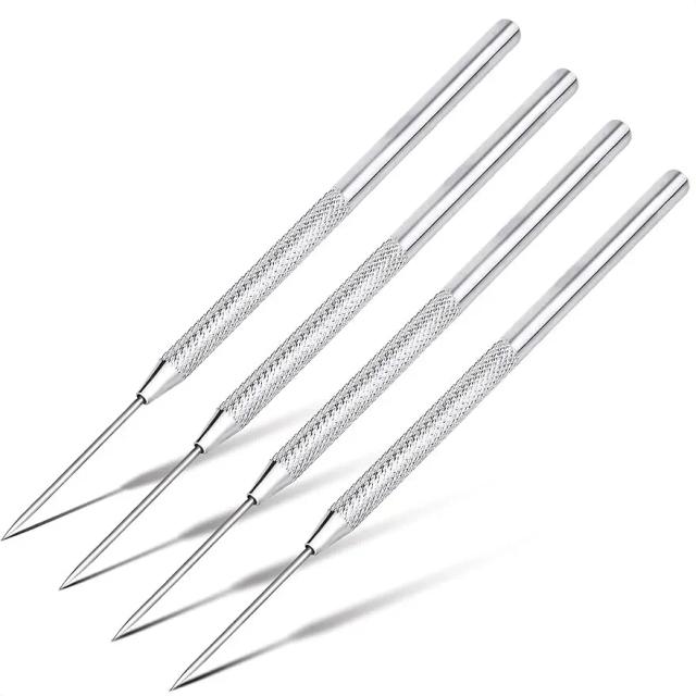 Ferramentas de Modelagem em Argila: Conjunto de Ferramentas de Escultura com Agulha e Caneta para Artistas Cerâmicos e Poliméricos - 1 Peça ou 4 Peças por Conjunto