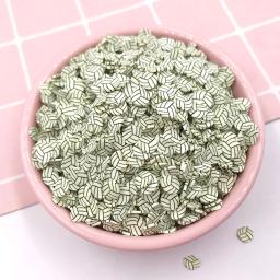 Ponteira de argila para vôlei e basquete, acessórios de decoração diy para unha de polímero, 100g - Image 4