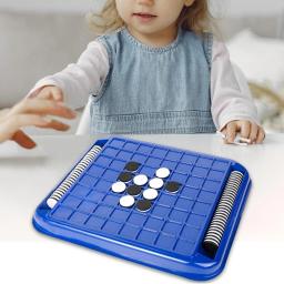 Conjunto de xadrez portátil para adultos e crianças, jogo de interação, brinquedo educativo, desafio, família, lar, 37cm x 31cm - Image 3
