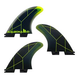 Conjunto de aletas de propulsor de prancha de surf, 3 aletas para estilo fc2, caixa de aleta reforçada com fibra de vidro, alto desempenho, tamanho l com chave de aleta e parafusos - Image 3