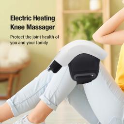 Massageador elétrico do joelho da compressão do ar Vibração aquecida Luz vermelha infravermelha, Leg Joint Massage Brace, Airbag de compressa quente - Image 2