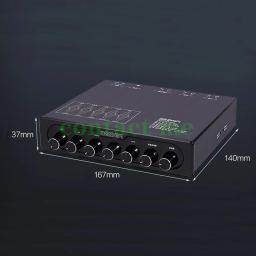 Audiophile-National EQ500 Tubo Pré-amplificador, Pré-amplificador, Audio Processing Effector, 5 Band - Image 4