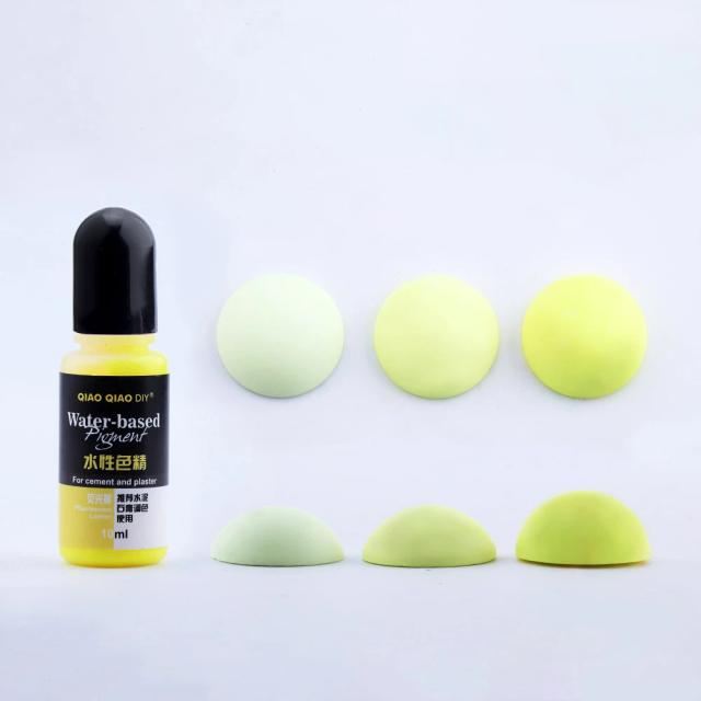 Corante Líquido Concentrado à Base de Água para Gesso - Pigmento para Artesanato e Decoração, 10ml