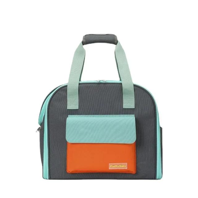 Bolsa de Transporte Multifuncional para Animais de Estimação - Mochila Confortável e Prática para Cachorros e Filhotes
