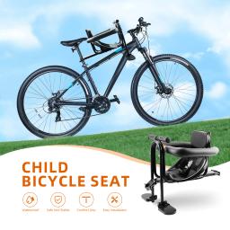 Assento dianteiro confortável seguro para bicicleta, Encosto confortável para o bebê, Andar de bicicleta ao ar livre, Acessórios de bicicleta de montanha - Image 3