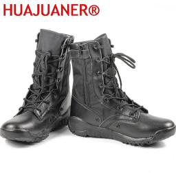 Homens e mulheres Desert Combat Ankle Boots, exército, respirável, tático, airsoft, paintball, zíper lateral, verão - Image 5