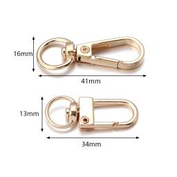 Liga Snap Fecho Lagosta Fivela Ganchos para Fazer Jóias, DIY Chaveiro, Correntes de Saco Acessórios, Descobertas, 5-10Pcs por lote - Image 4