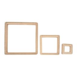 Tear De Tricô De Madeira Quadrado Para Artesanato, Borda De Costura, DIY Pegs Acessórios, Multifuncional para Sacos, Brinquedos De Fios De Meias, Crianças - Image 1