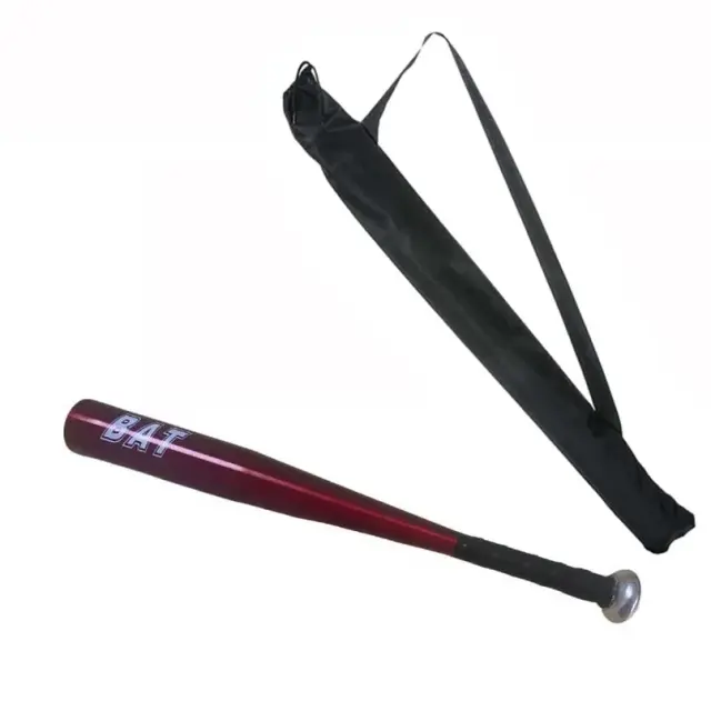 Taco de Beisebol de Alumínio Engrossado de 20" - Ideal para Softball, Esportes Ao Ar Livre e Auto-Defesa Profissional com Alta Dureza