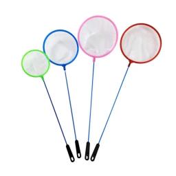 1pc malha fina acessórios do aquário aço inoxidável lidar com aquário tanque de peixes pesca rede de pouso para peixes acessórios - Image 1